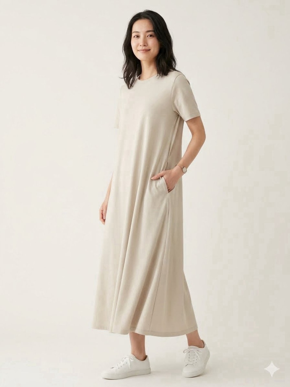 Uniqlo AIRism Tshirt Dress